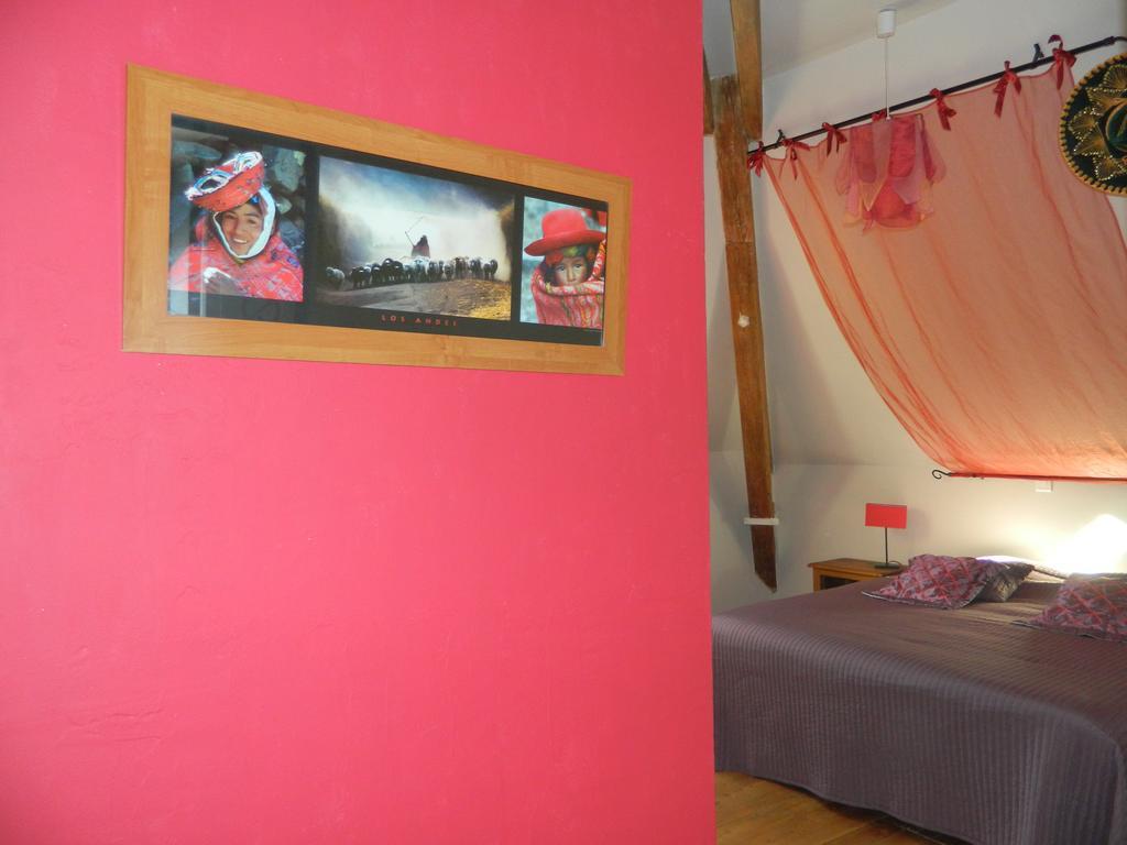 Chambre D'Hotes La Mexicaine Jausiers Ruang foto